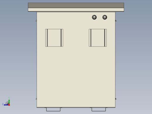solidworks太阳能电柜缩略图