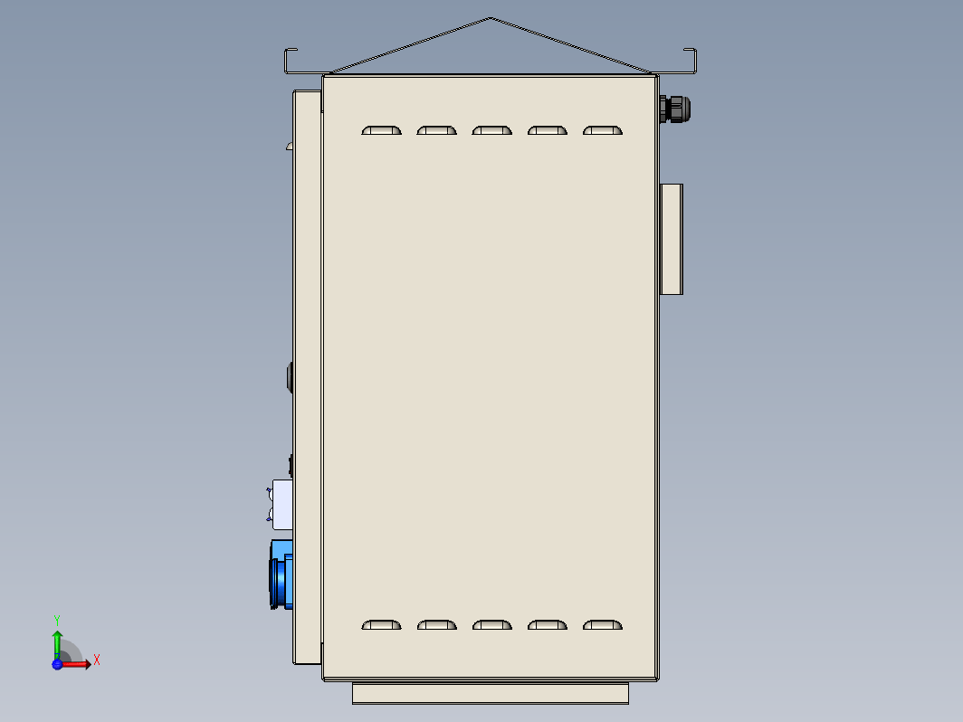 solidworks太阳能电柜