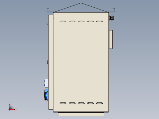 solidworks太阳能电柜缩略图