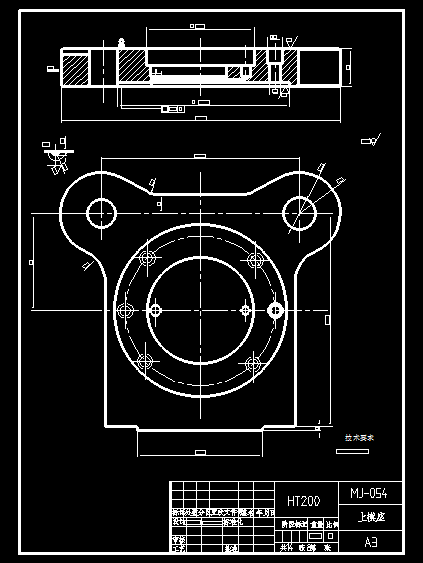 三垫圈成型工艺及冲裁复合模具设计【全套15张CAD图】缩略图