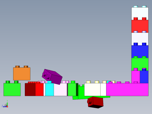 Solidworks 设计的玩具积木缩略图