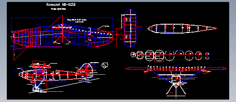 航模-Henschel HS122B