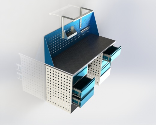 金属工作台 1600х600х850缩略图
