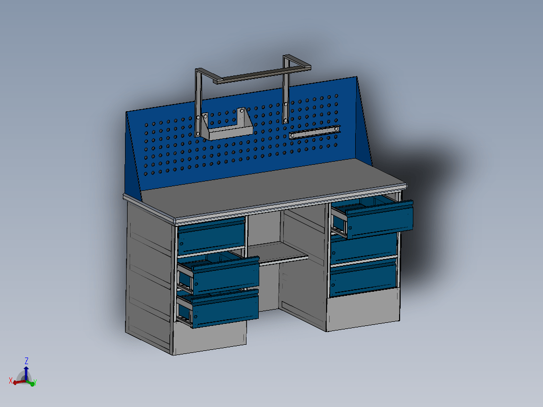 金属工作台 1600х600х850