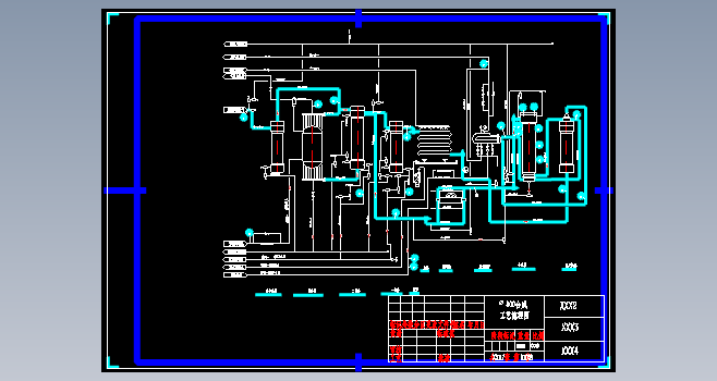 T1113-氨合成工艺流程图