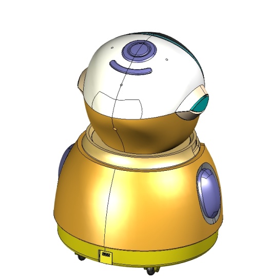 阿尔法机器人3D建模图纸缩略图