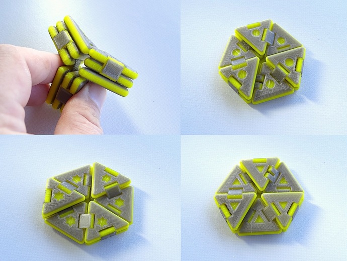 六角变形体3D打印机专用图纸
