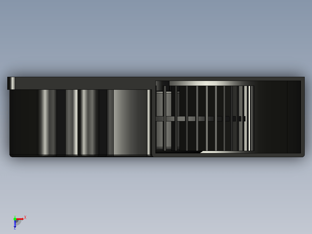 120mmx32mm风机模型