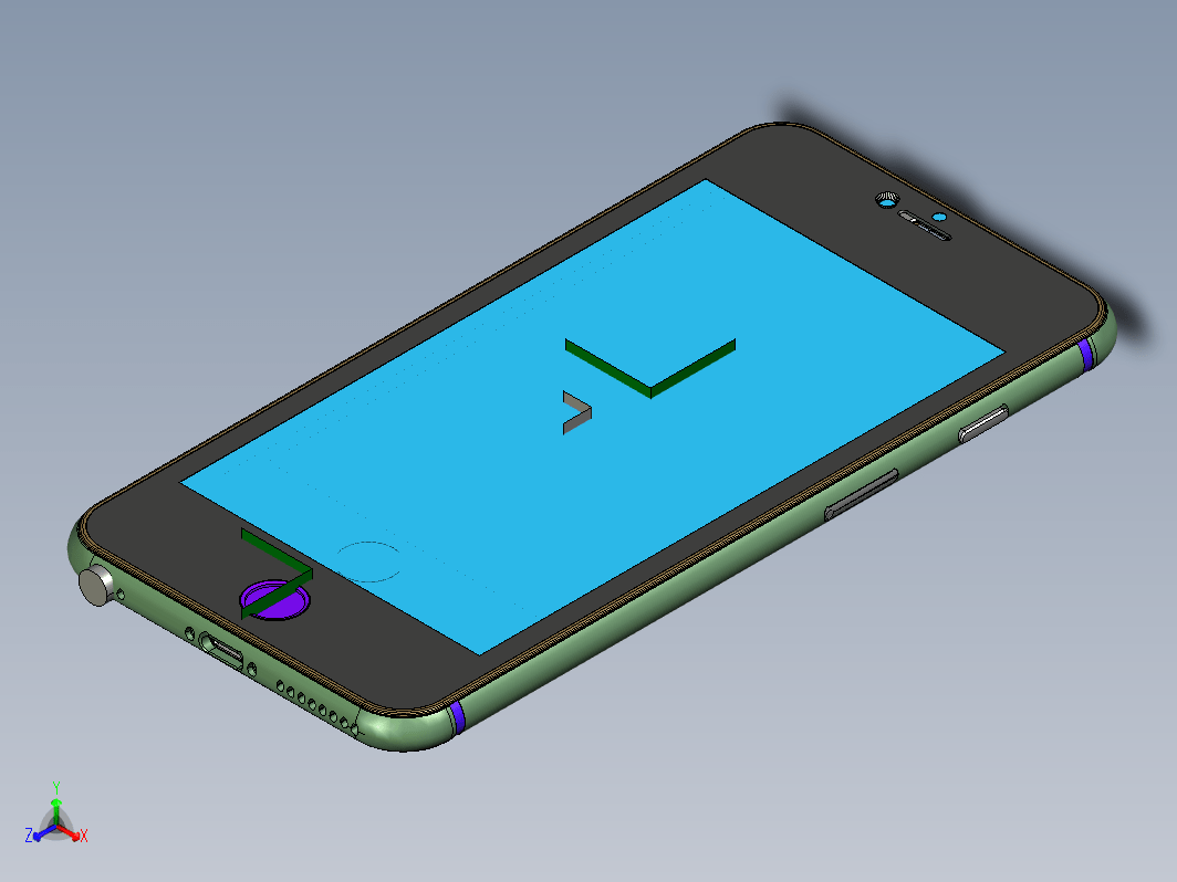 苹果iPhone6手机及保护壳详细设计