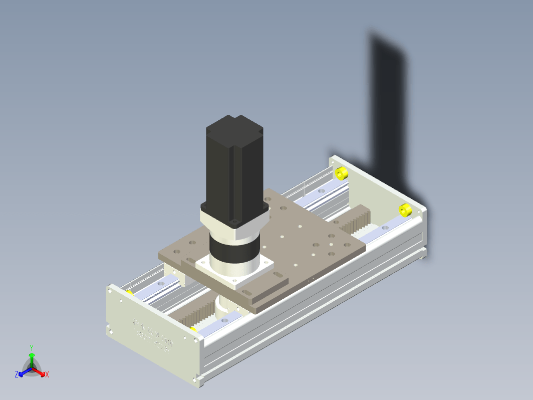 RDM210-200齿轮齿条模组 负载300kg 大负载模组 RDM210齿轮齿条模组