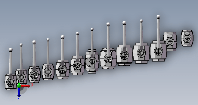 13款KHM球阀模型
