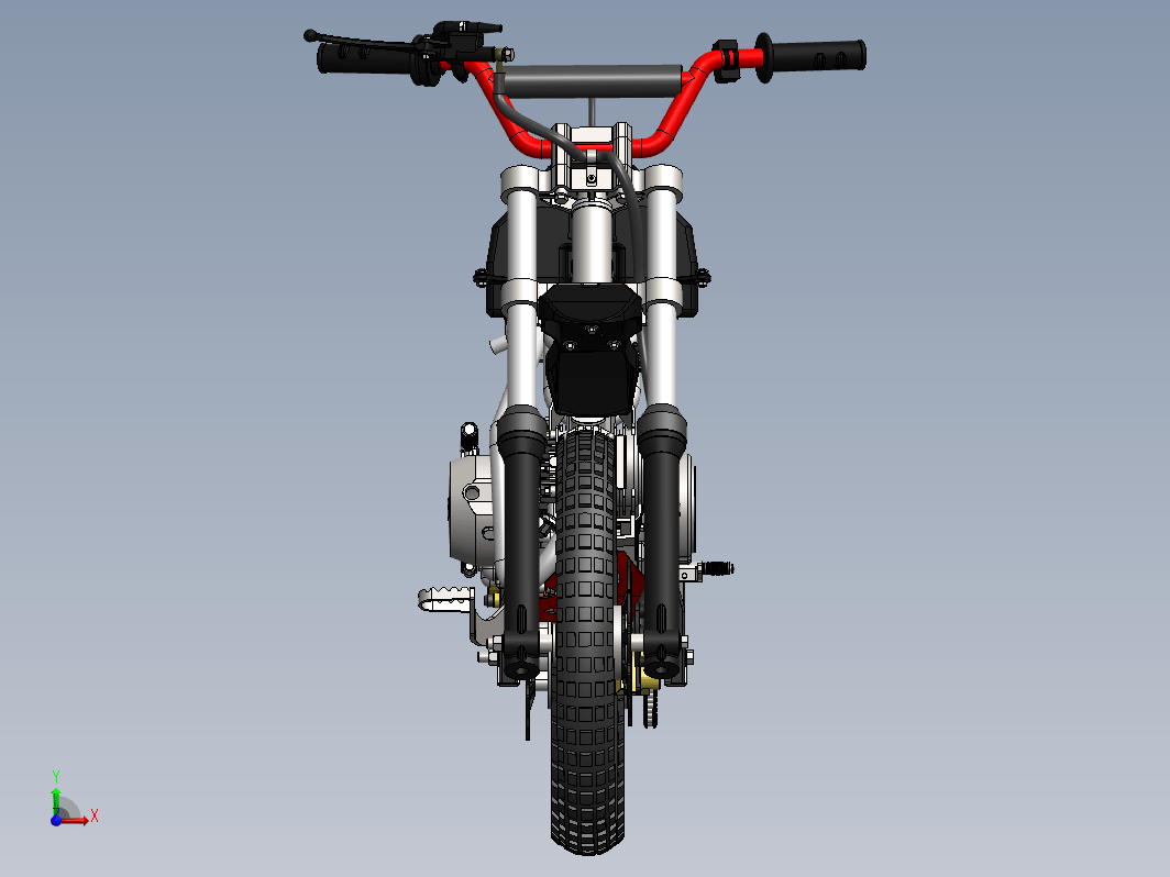 【220】125摩托车SW设计