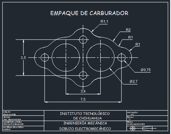 包装Carb（AUTOCAD和.DXF）