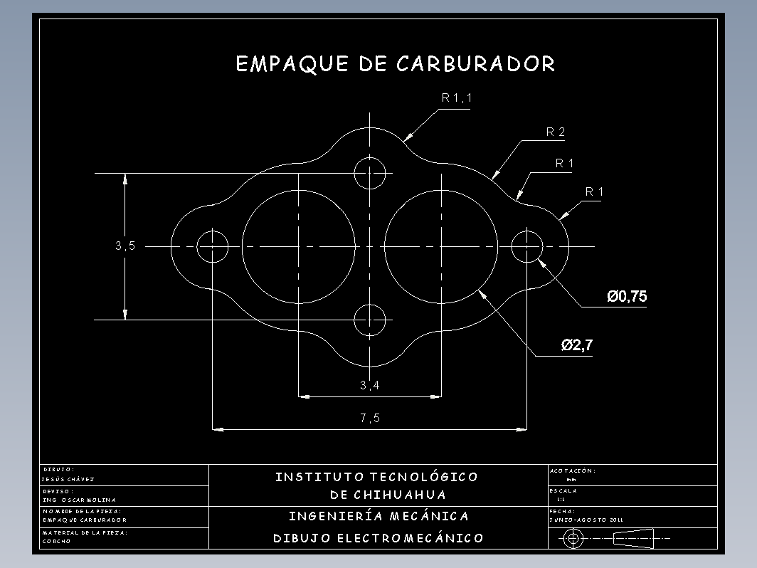 包装Carb（AUTOCAD和.DXF）