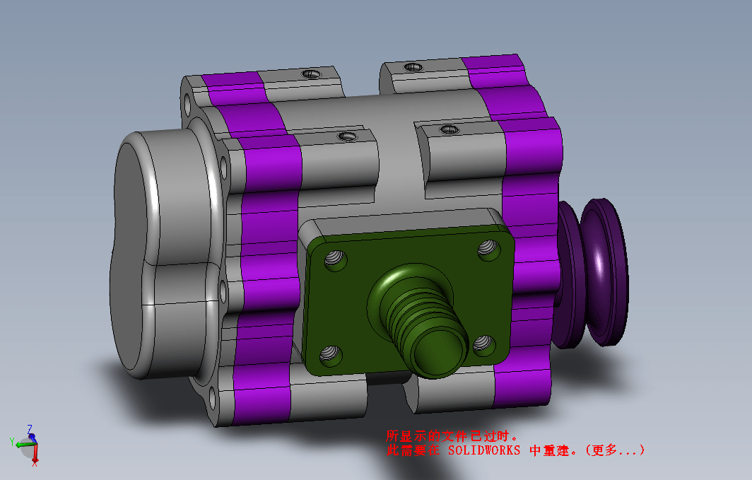 3月-罗茨泵设计sw17可编辑含工程图