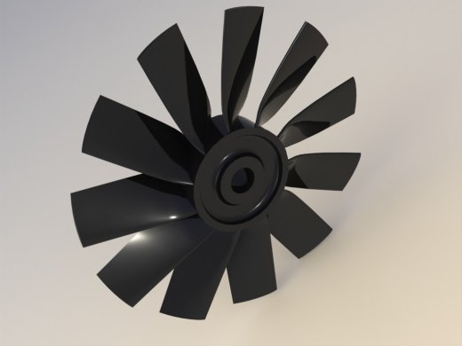 120mm EDF涵道螺旋桨缩略图