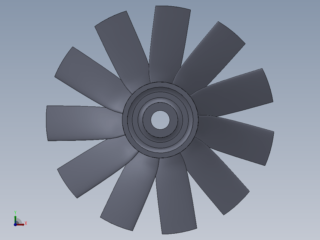 120mm EDF涵道螺旋桨