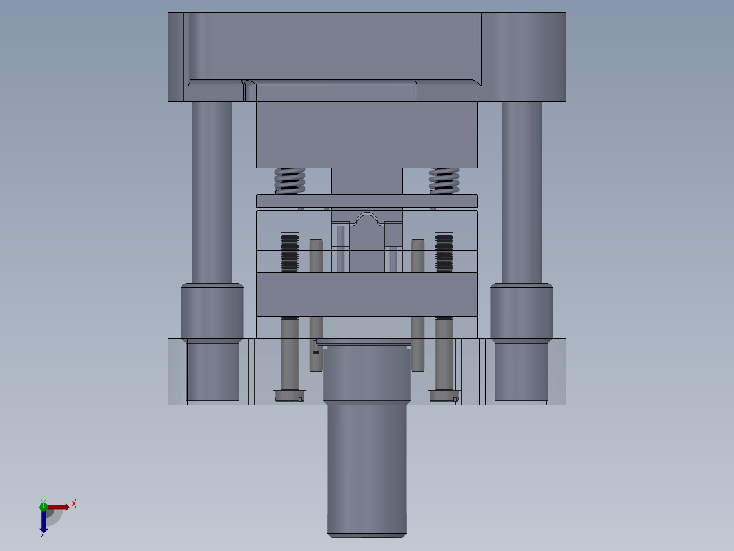 固定夹冲压弯曲模具设计三维SW2010带参+CAD+说明书