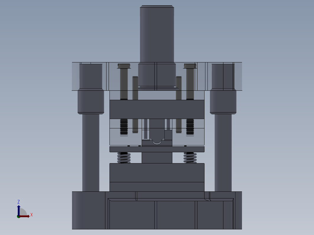 固定夹冲压弯曲模具设计三维SW2010带参+CAD+说明书