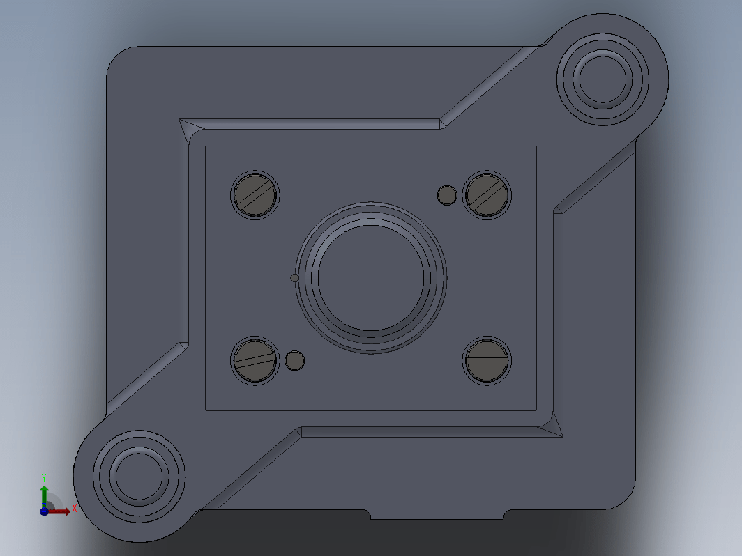 固定夹冲压弯曲模具设计三维SW2010带参+CAD+说明书