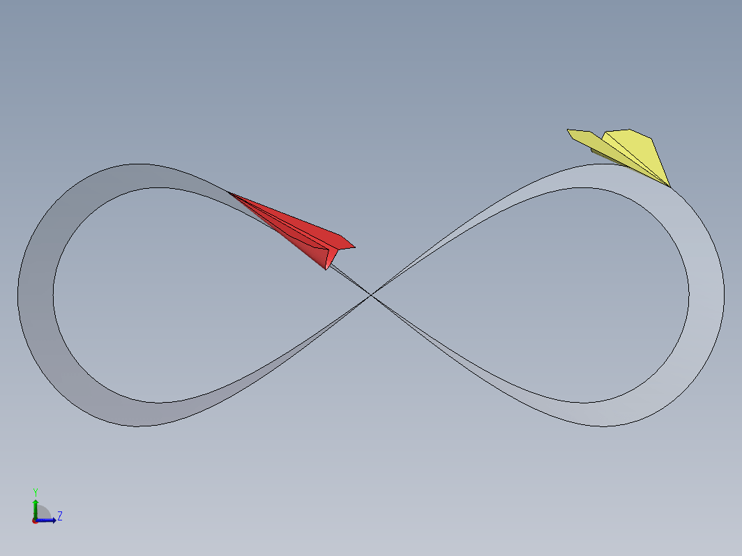 小飞机路径配合马达动画