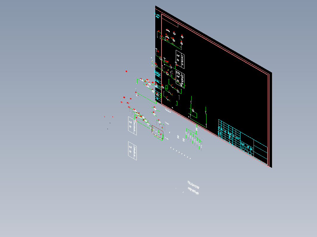 控制屏图纸