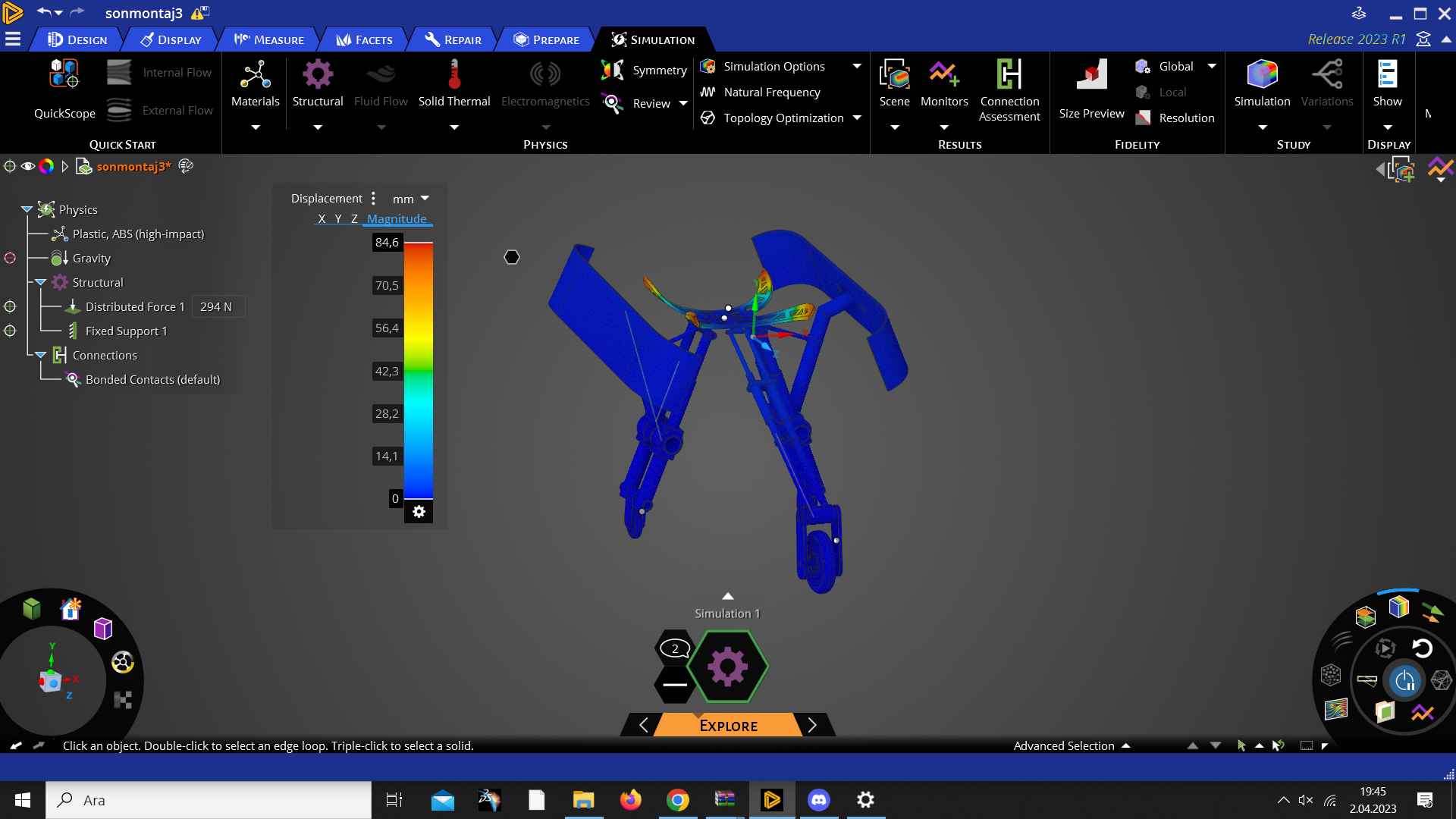 垂直起降起落架 VTOL Landing gear