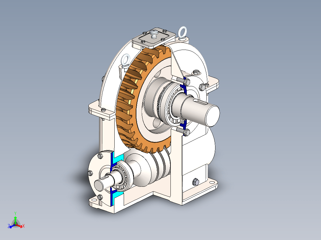 wormgear蜗轮蜗杆减速器