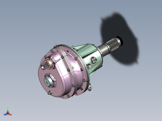Helicopter reductor Vatiant直升机减速器缩略图