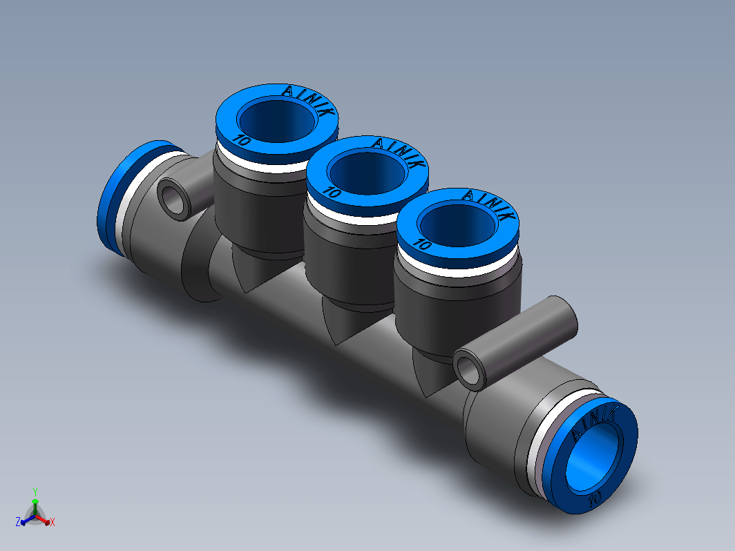 PK-10五通接头