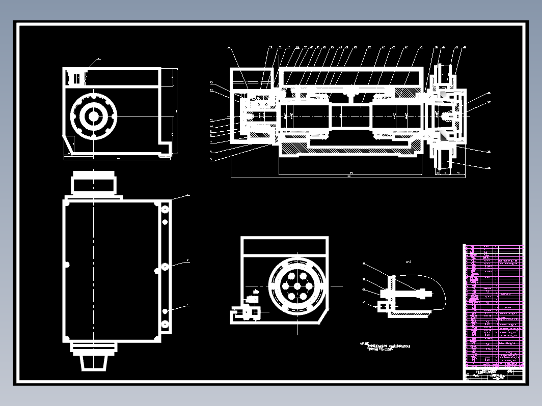 机械毕业课题：外圆磨床设计 CAD+论文+说明书