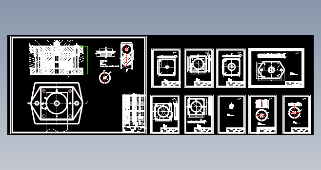 圆形垫圈A冲压模具设计CAD+说明书