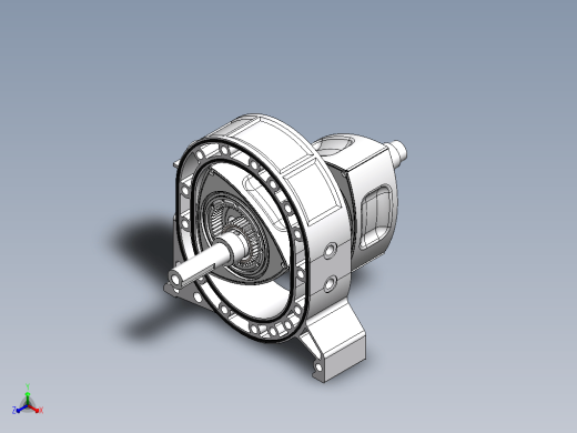 wankel-engine汪克尔发动机运动结构缩略图