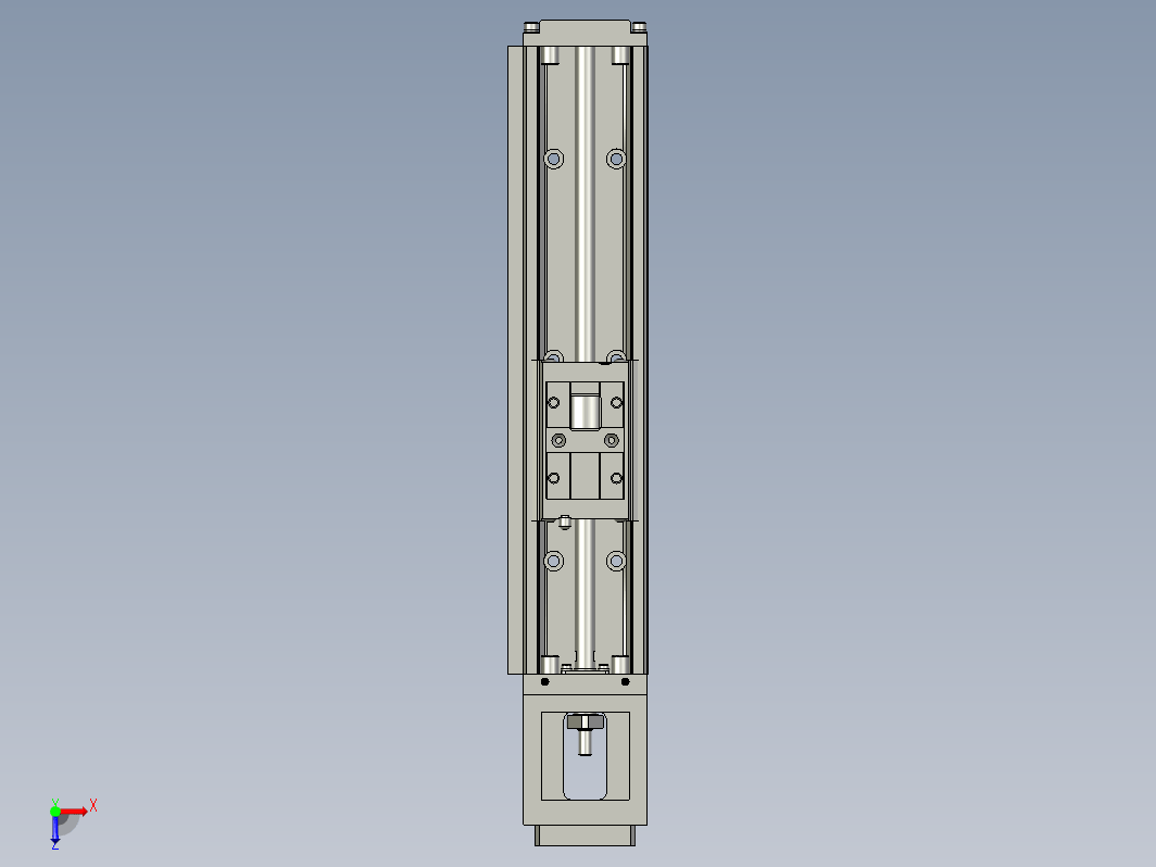 丝杆电缸模组滑台-KY26-802-A-L250-H-0-01-2A