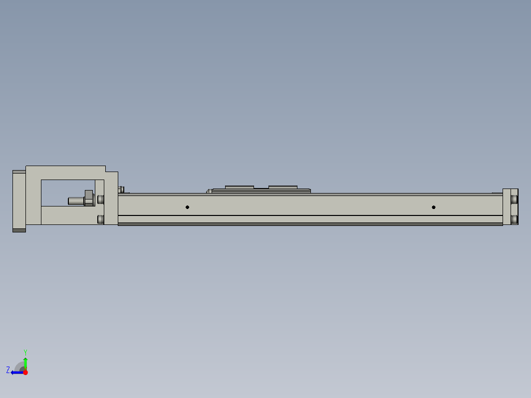 丝杆电缸模组滑台-KY26-802-A-L250-H-0-01-2A