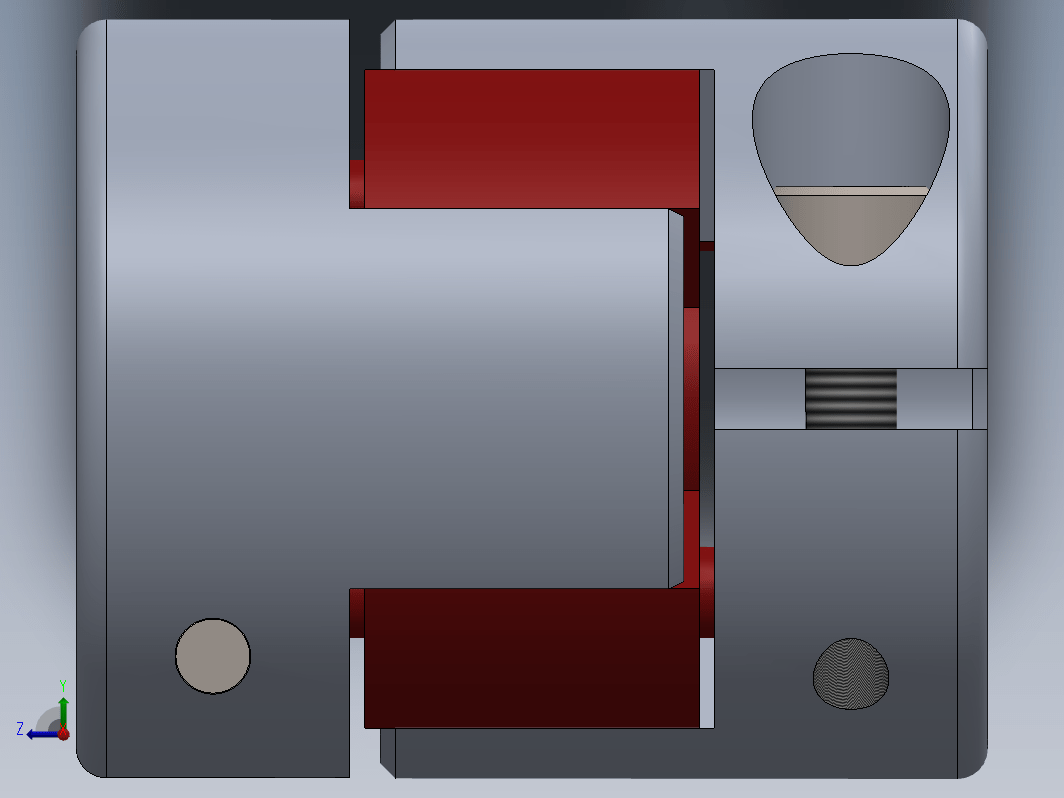 爪形联轴器8x10mm