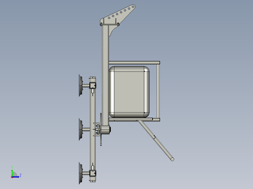 真空玻璃移动设备 Vacuum glass mover