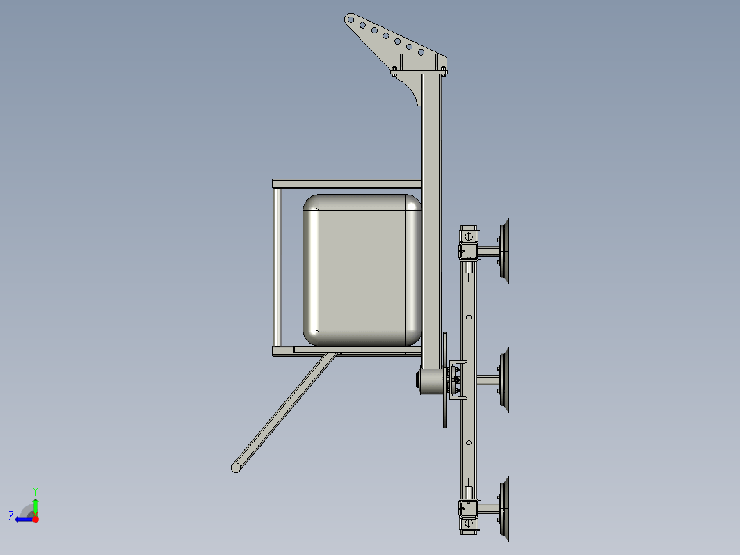 真空玻璃移动设备 Vacuum glass mover