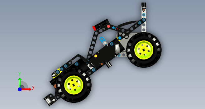 F0503-积木玩具赛车