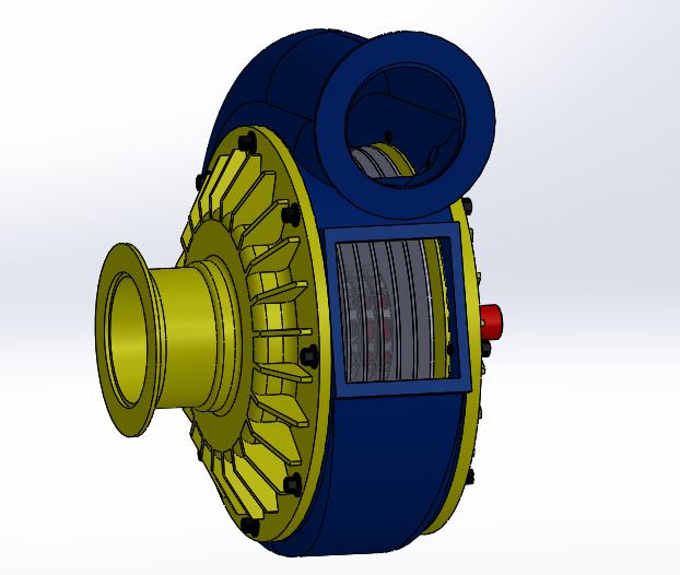 turbo-pump涡轮泵模型