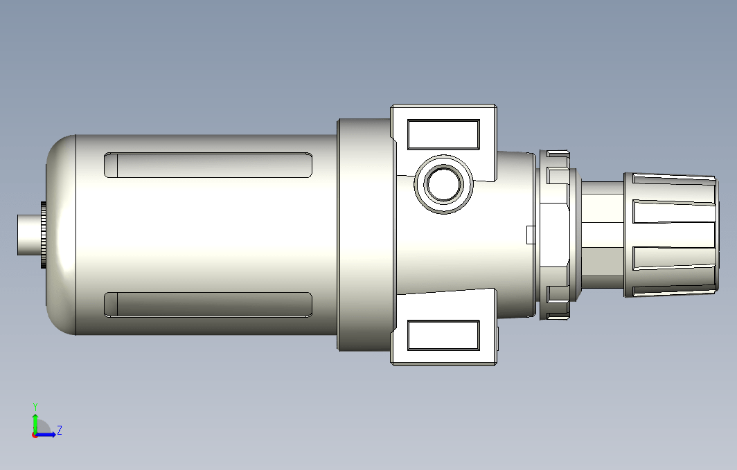 气源处理元件三点式组合3D-CFR-400-A系列