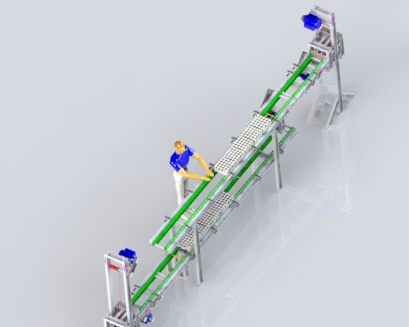 双皮带输送机 Dual Belt conveyer