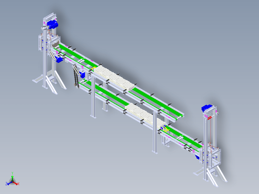 双皮带输送机 Dual Belt conveyer