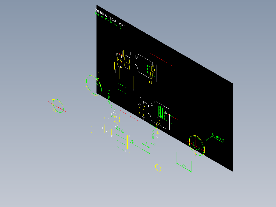 气缸 CjM1015