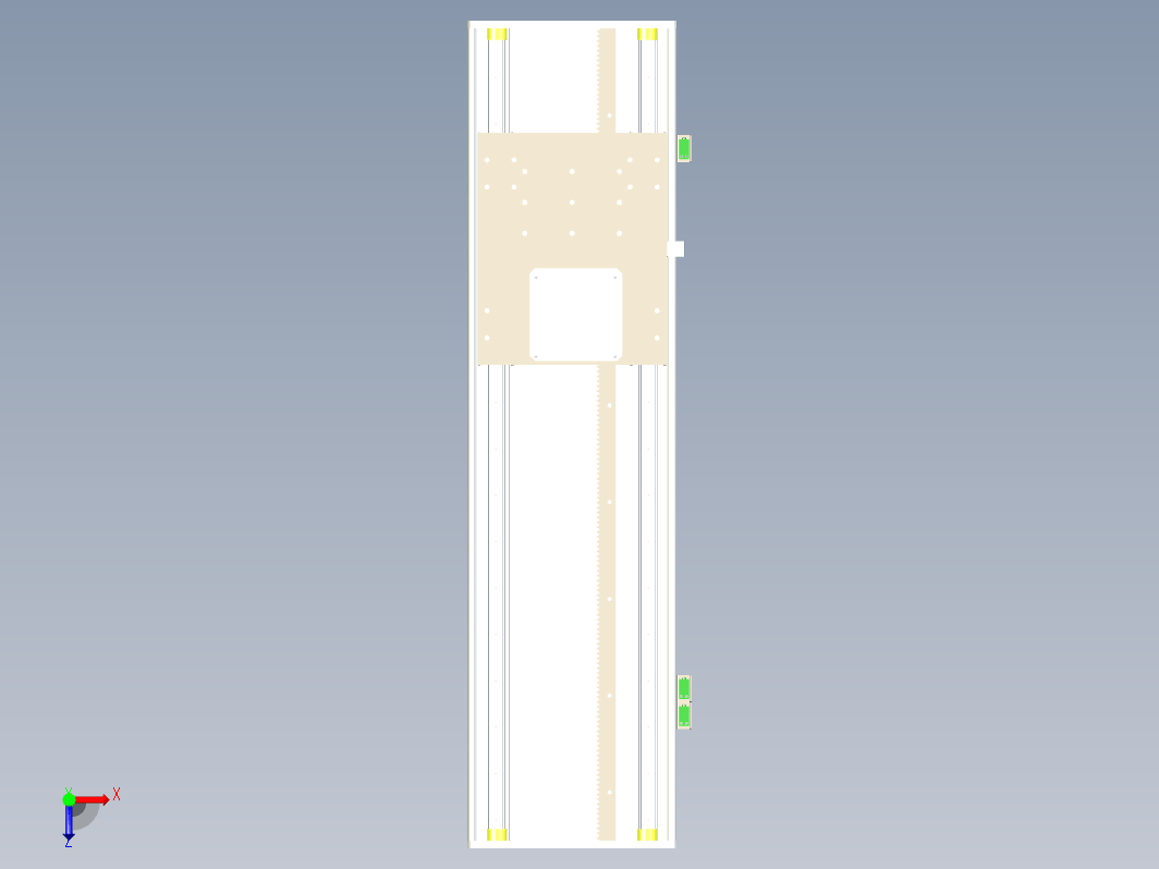 RDM270-700齿轮齿条模组 负载400kg 大负载模组 RDM270齿轮齿条模组