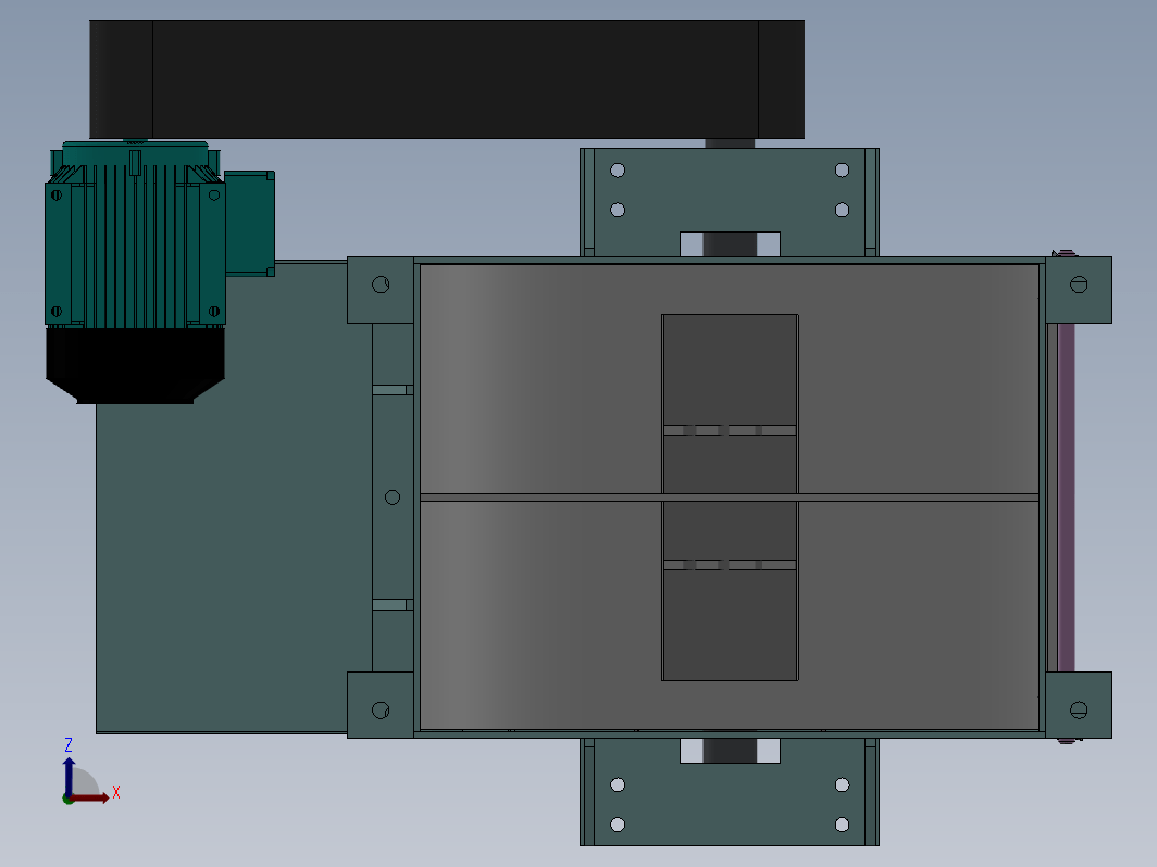 Z 机械设计饲料破碎机设计三维SW2014带参+CAD+说明书