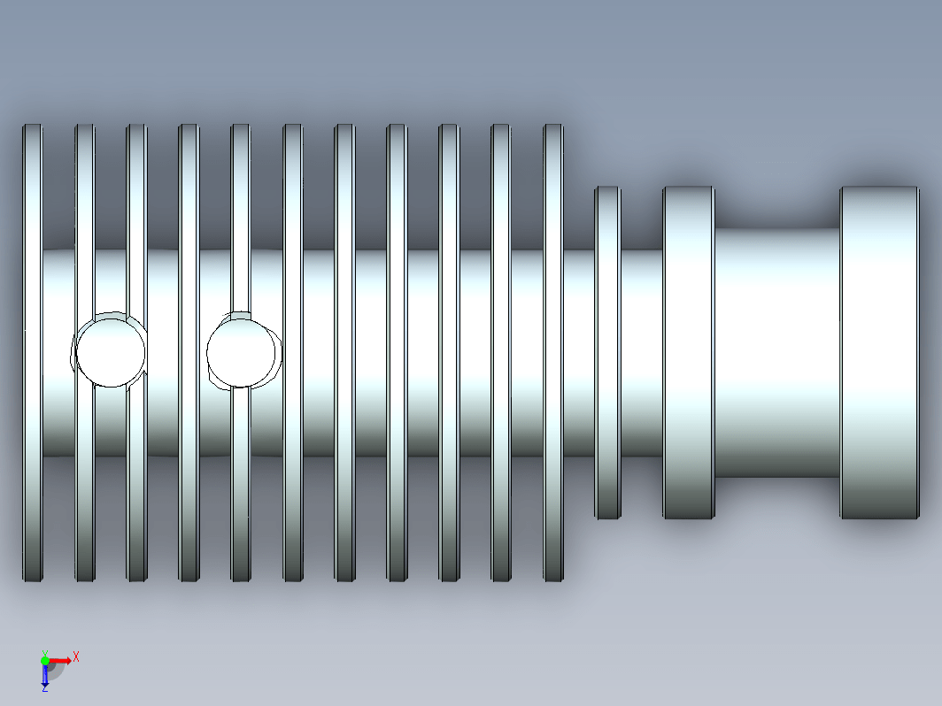 Flsun Q5 热端散热器