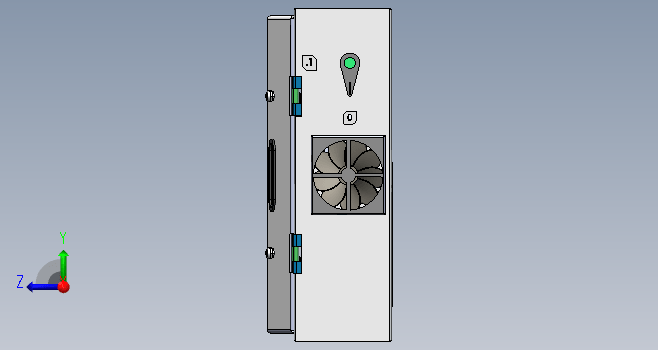 F0300-电柜的模型图