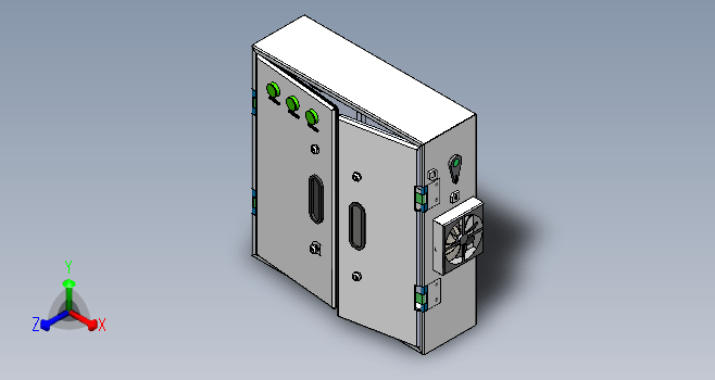 F0300-电柜的模型图