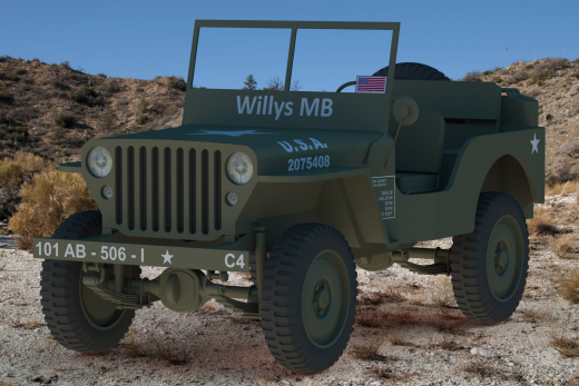Jeep Willys MB 1942吉普车缩略图